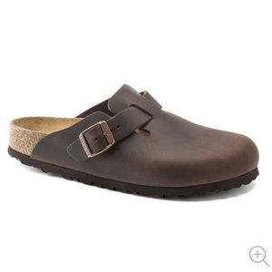 Birkenstock Boston Soft Footbed Oiled Leather Habana - Size 38